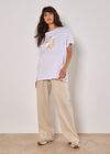 Always Sunny Gold Foil T-Shirt, Gold, large
