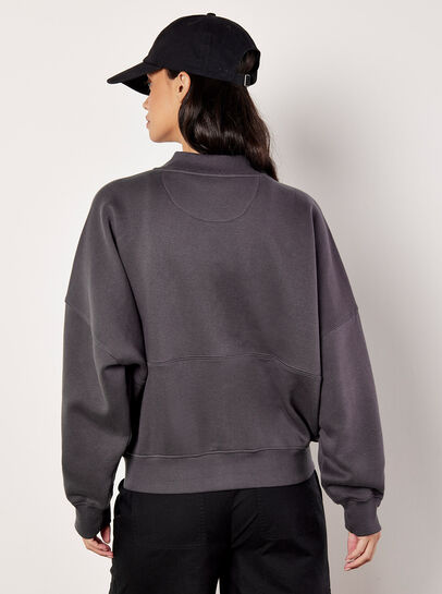 Sweatshirt Bomber Jacket