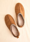 Faux Fur Lined Suede Slipper Boot, Assorted, large