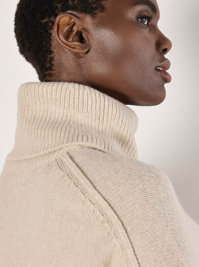 Exposed Seam Jumper Mini Dress