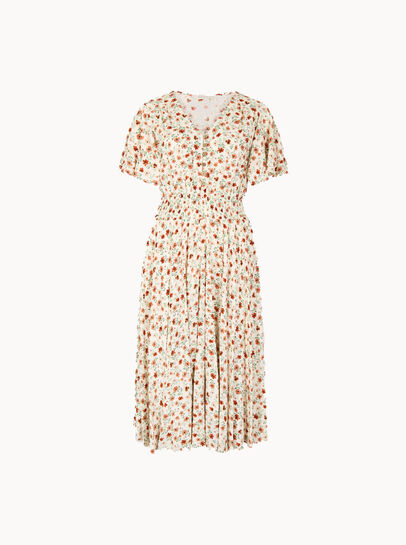 Ditsy Floral Midi Dress