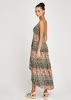 Mix And Match Ditsy Print Skirt, Khaki, large