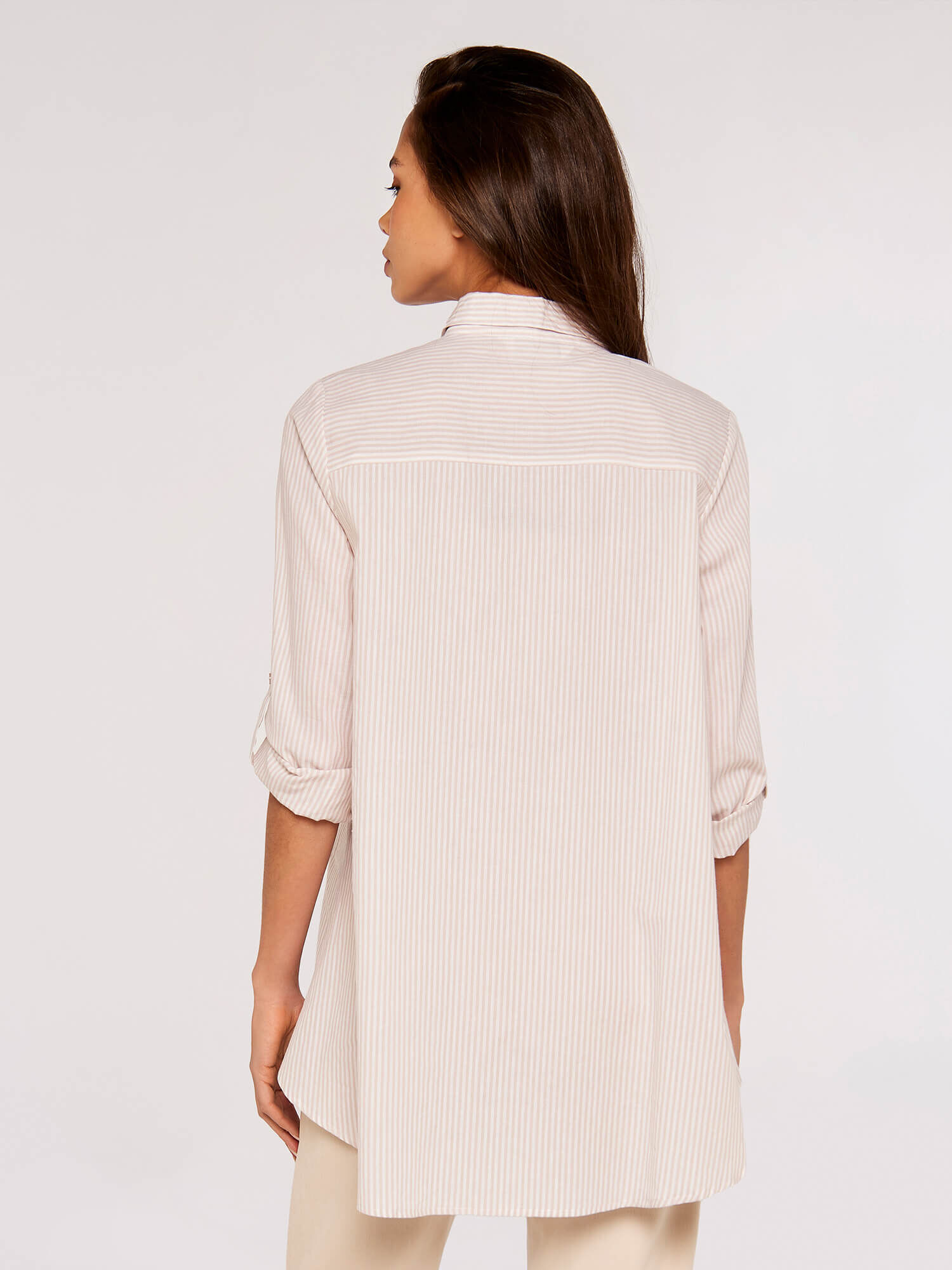 Striped high low top hot sale