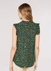 Floral Forest Top, Green, large