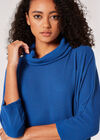 Soft Touch Cocoon Mini Dress, Blue, large