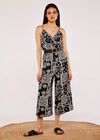 Vintage Patchwork Jumpsuit, Black, large