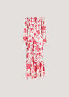 Floral Bardot Maxi Dress, Cream, large