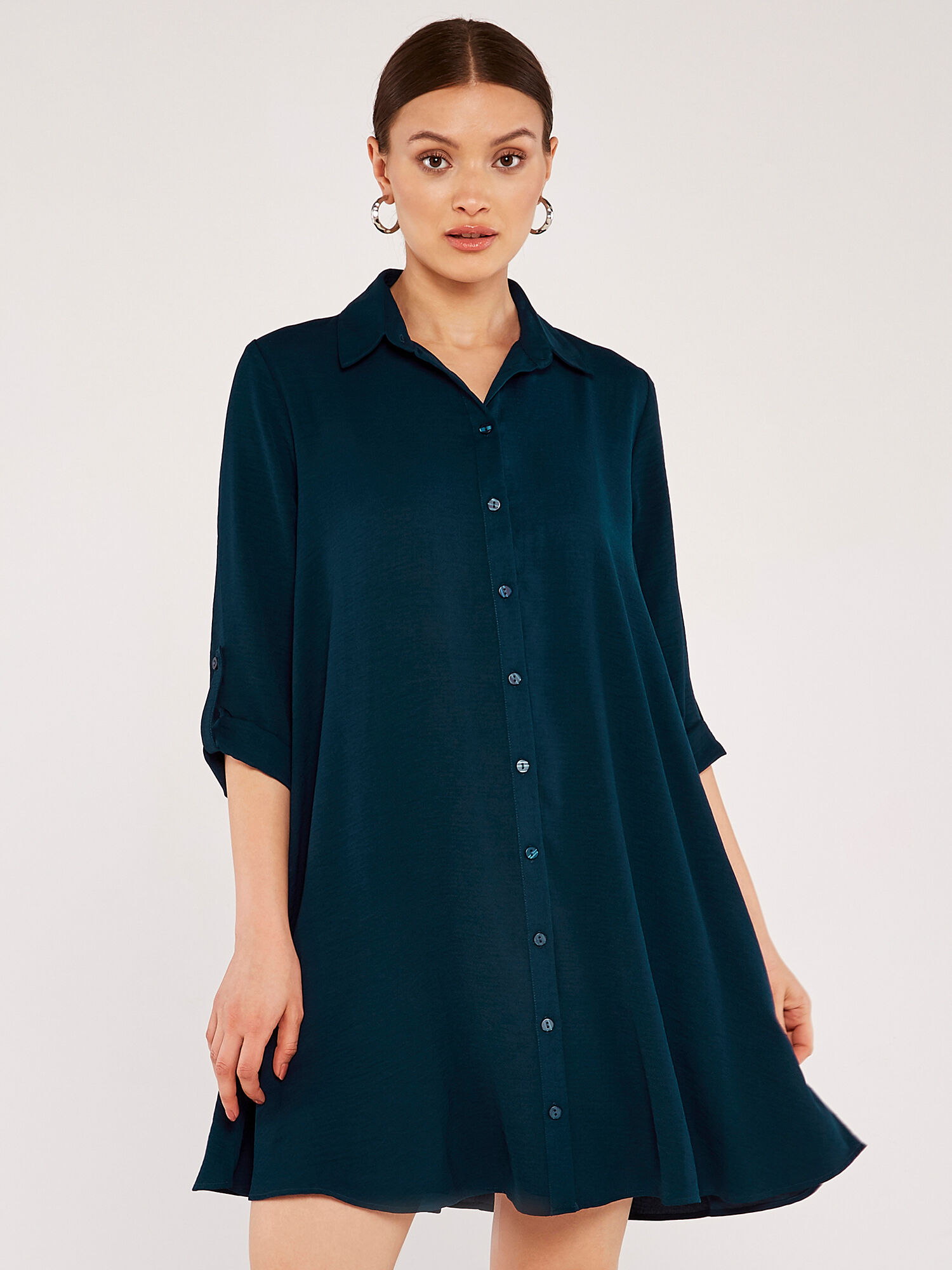 Apricot swing dress sales