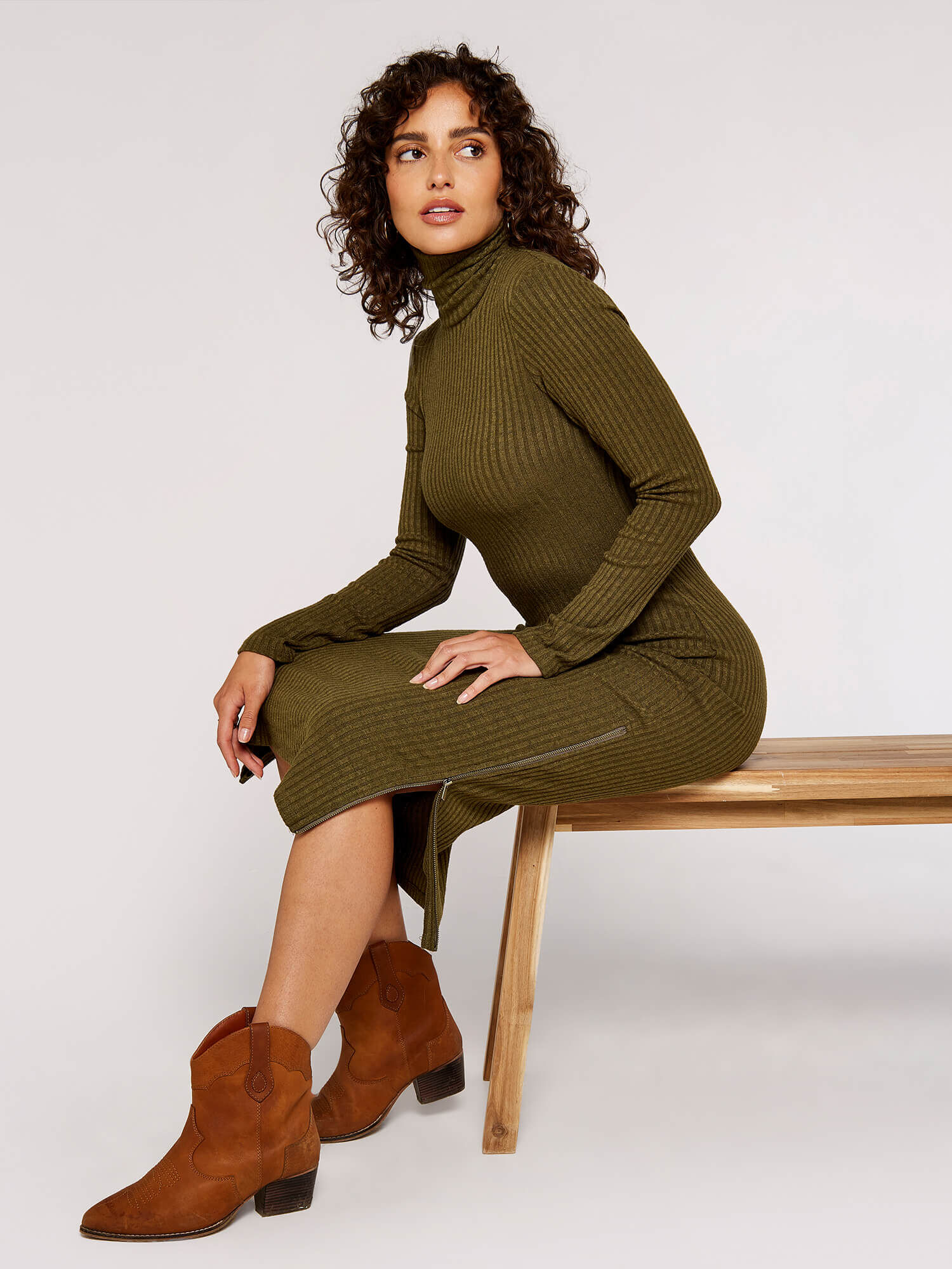 Tan Ankle Leather Boots