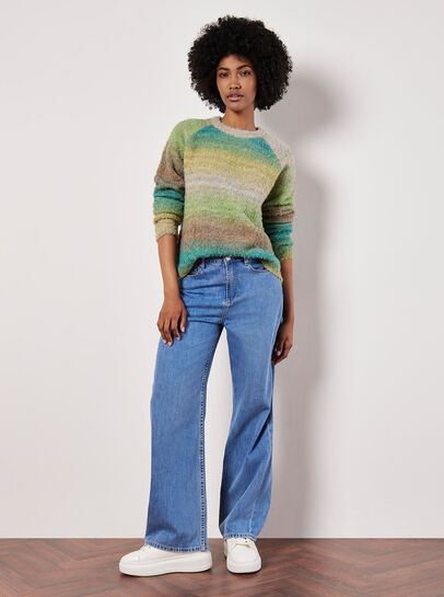 Boucle Knit Multicolour Jumper
