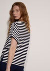 Soft Jersey Stripe T-Shirt, Navy, large