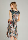 Green Peacock Feather Dress, Green, large