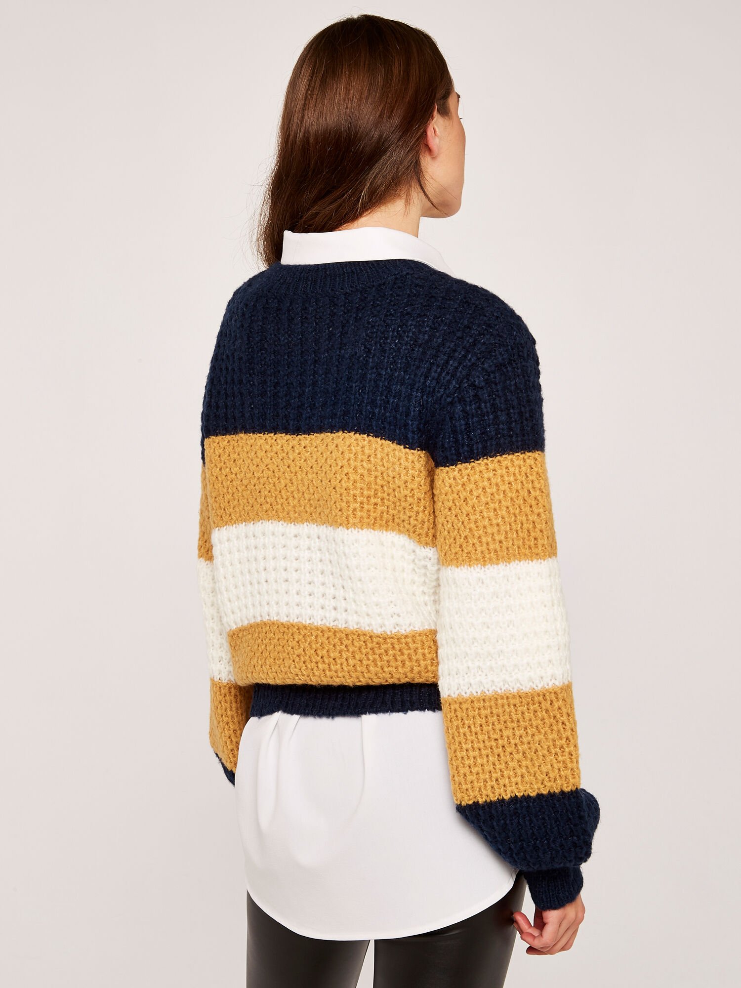 Mustard chunky knit jumper deals