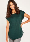 Side Split Top, Green, large