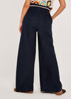 Classic Waist Palazzo Trouser, Navy, large