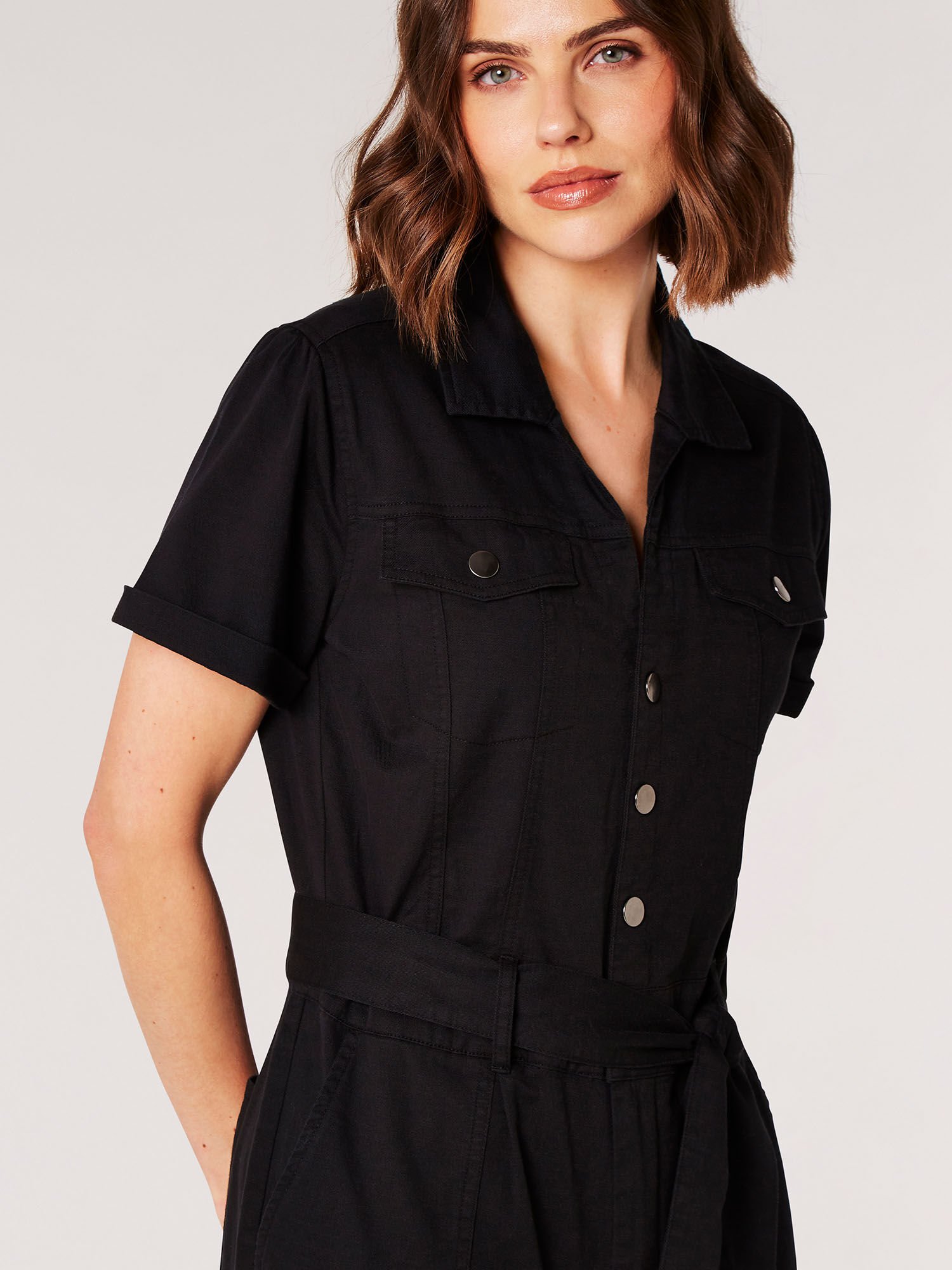 Black boiler suit womens clearance