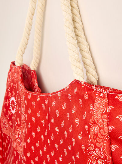 Printed Cotton Fabric Bag