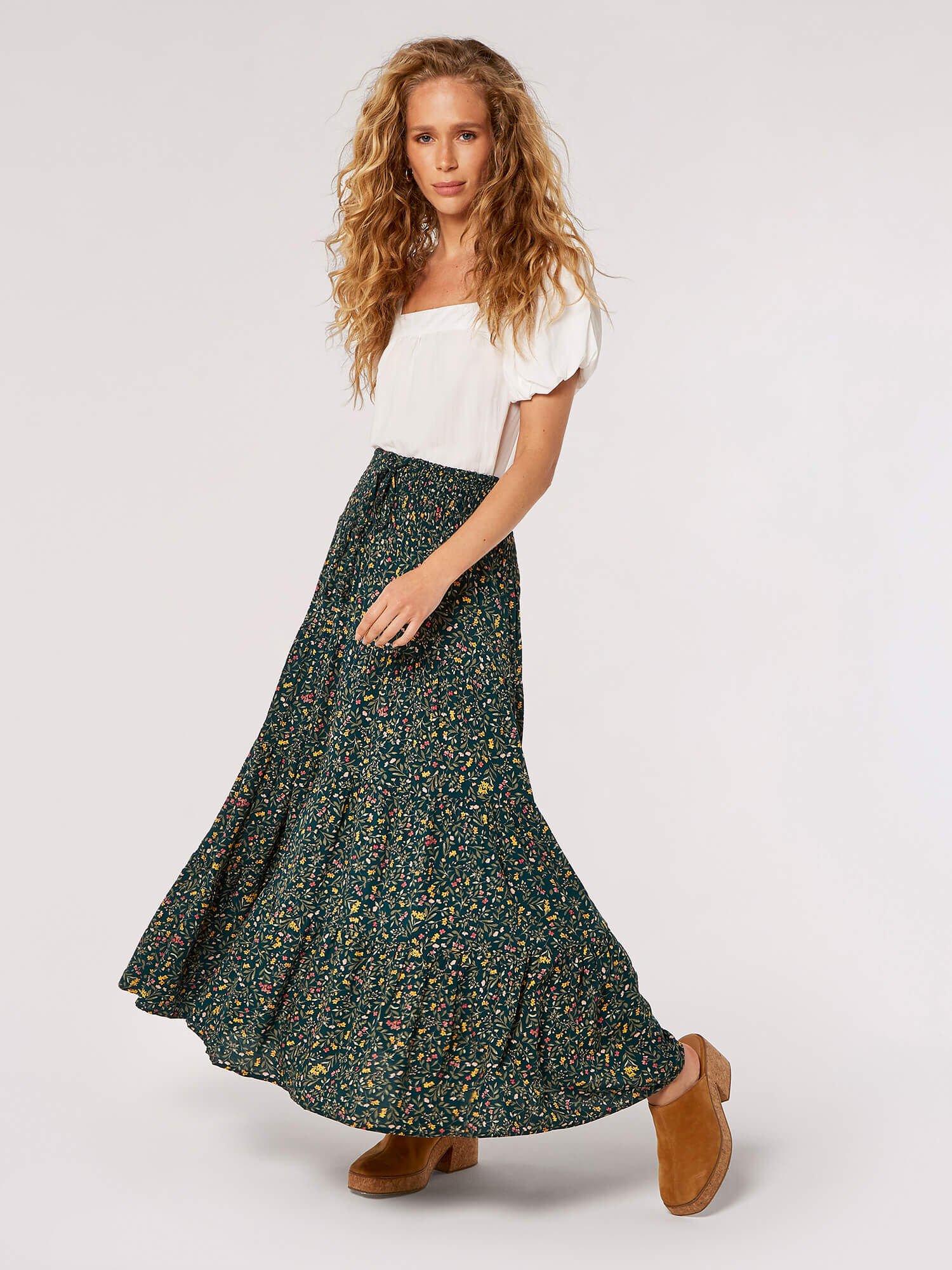 Maxi skirt floral online