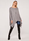 Extreme Hankyhem Long Sleeve Top, Grey, large