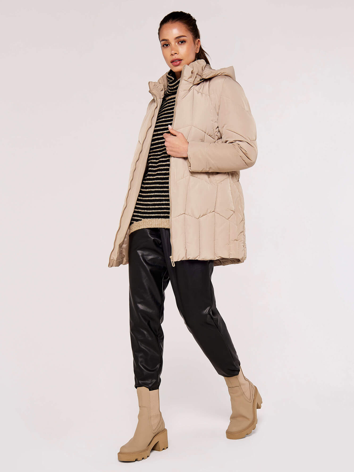 Stone puffer hotsell jacket