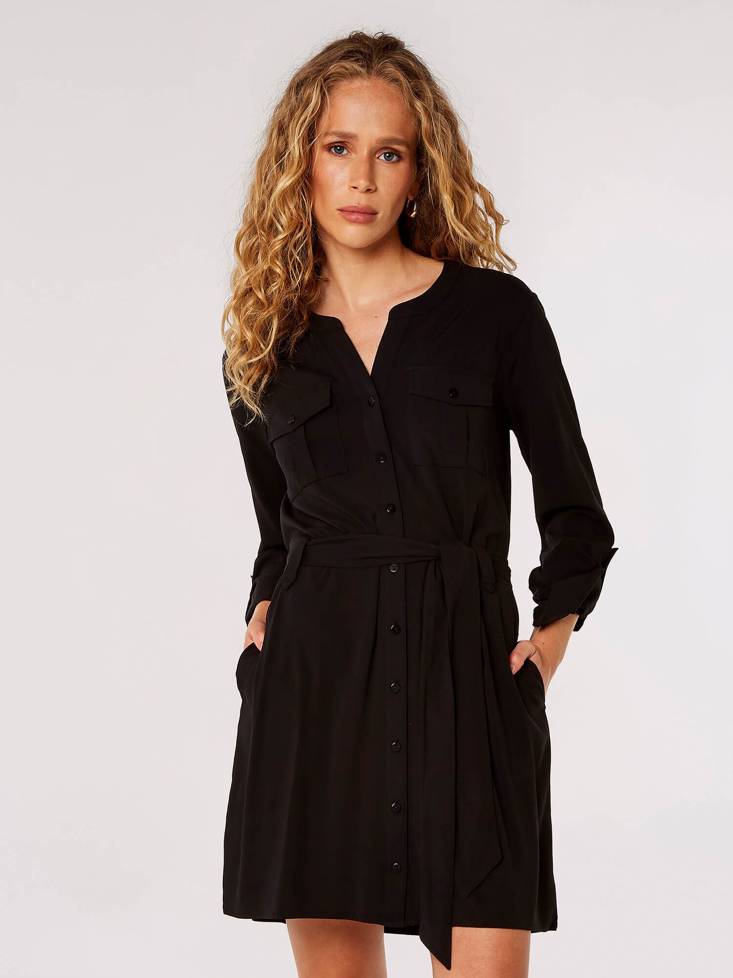 Utility dress black 2025