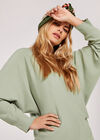 Soft Batwing Jumper, Mint, large