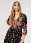 Vintage Blossom Midaxi Dress, Black, large