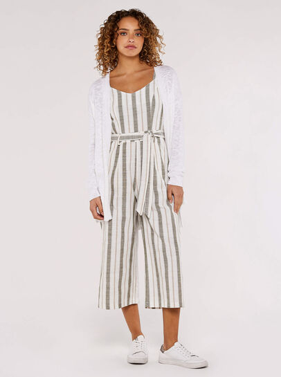 Textured Slub Cardigan