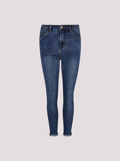 Sienna Distressed Denim Skinny Fit Jeans
