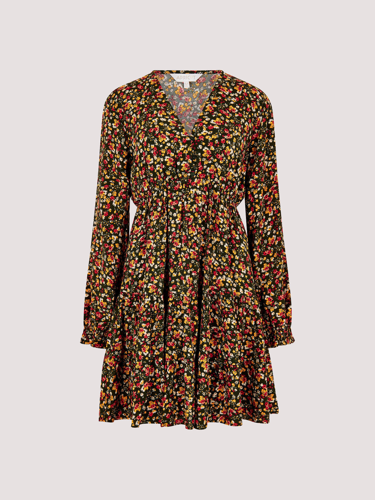 Warehouse ditsy leopard shirt dress online