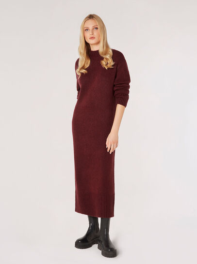 Chunky Knit Midi Dress