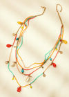Colourful Beaded Layered Necklace, Assorted, large