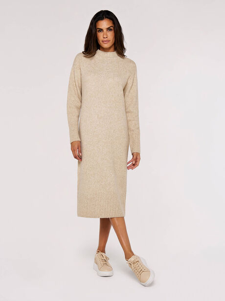 Chunky Knit Midi Dress