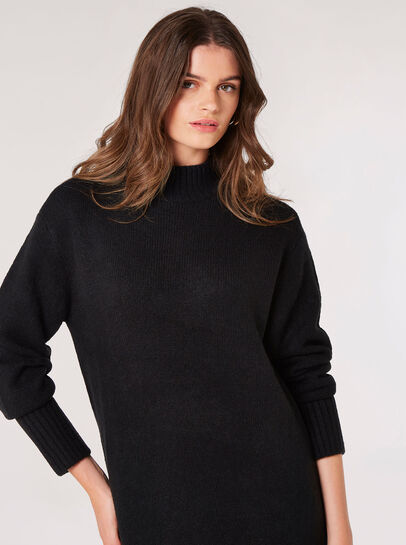 Chunky Knit Midi Dress