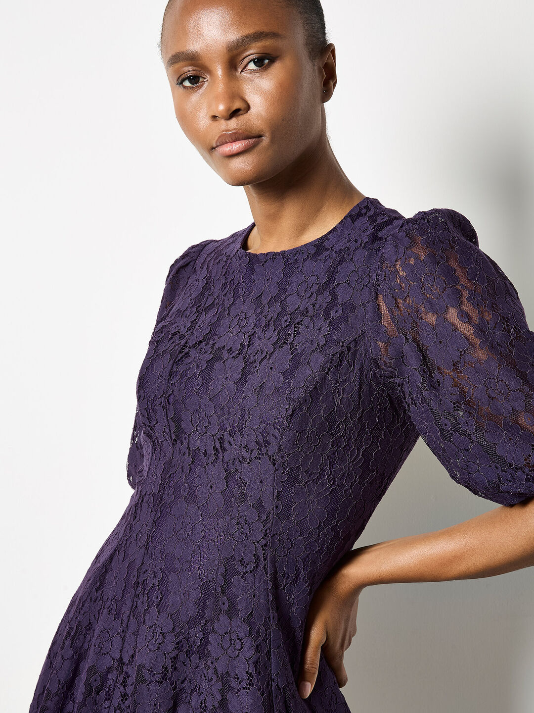 purple floral skater dress Purple Floral Skater Dress: Sleeveless Summer Sundress