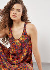 Hexagon Mandala Midi Dress, Yellow, large