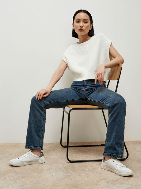 Bianca Mid-Rise Bootcut Jeans
