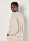 Soft Textured Top, Stone, large