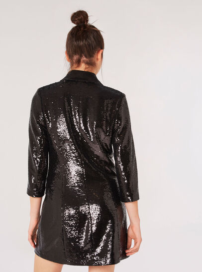 Sequin Blazer Mini Dress