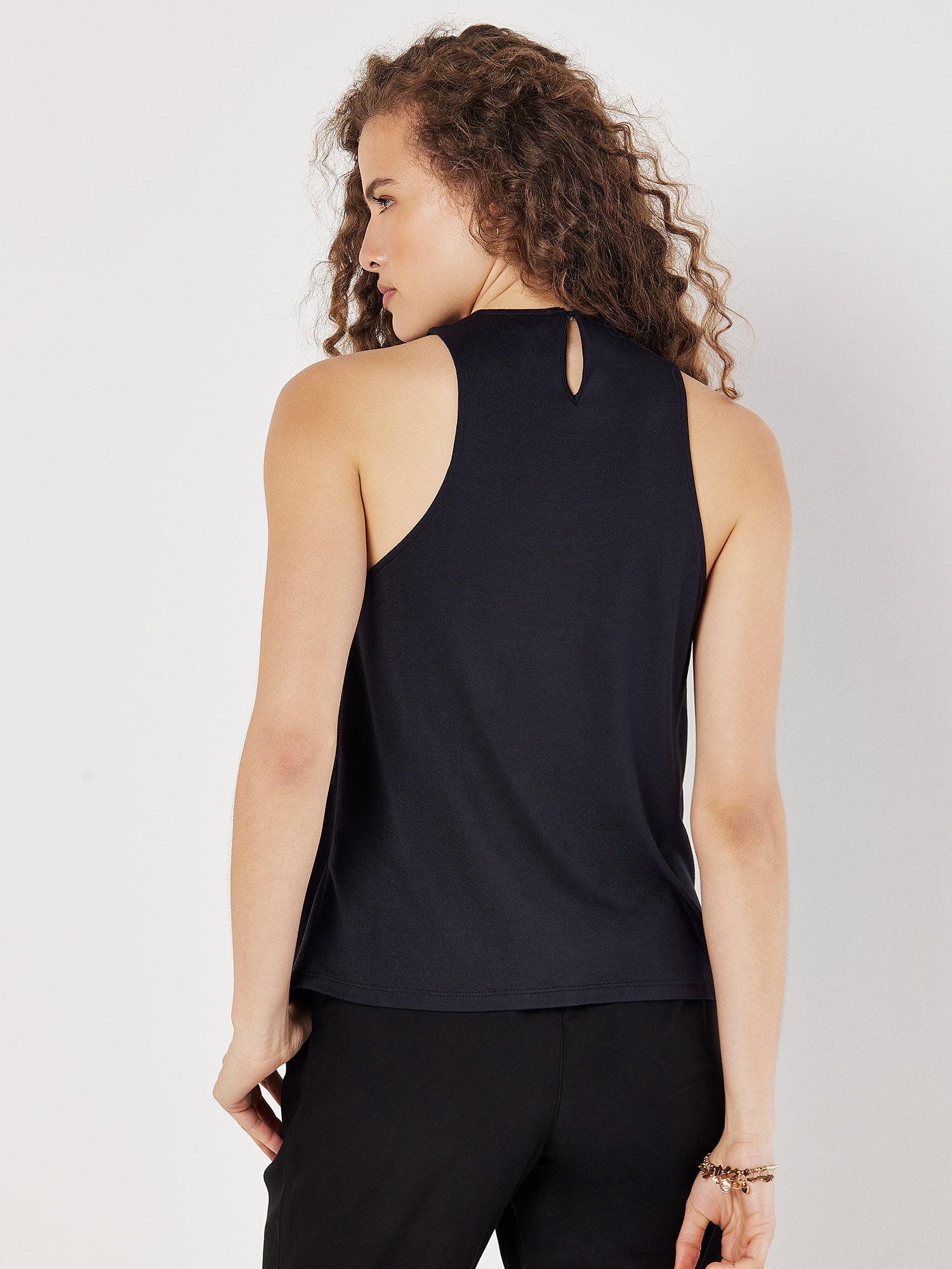 Twisted Knot Sleeveless Top | Apricot Clothing