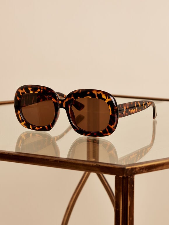 Tortoiseshell Bardot Sunglasses, Assorted, large