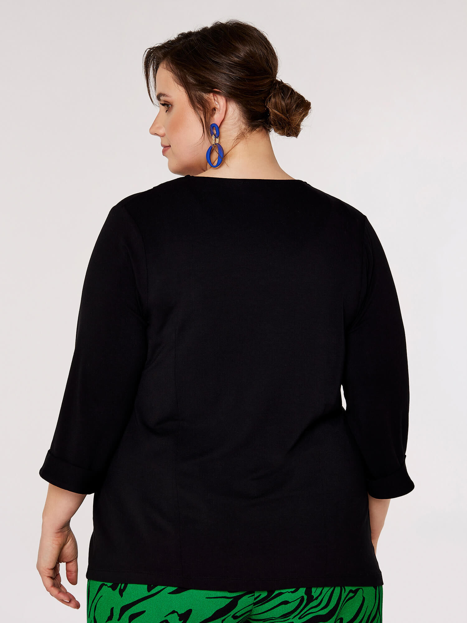 Plus size jersey blazer on sale