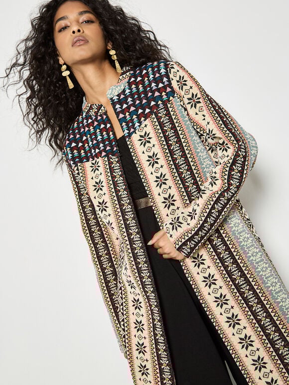 Boho Tapestry Jacket, Assorted, large