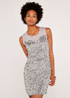 Sweetheart Sequin Dress, Light Grey / Silver, large