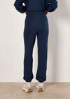 Soft Textured Joggers, Navy, large