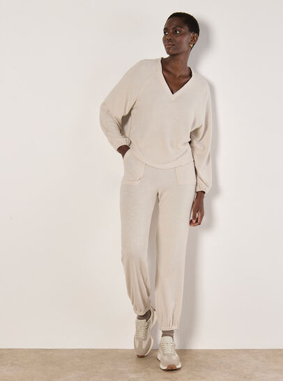 Soft Textured Joggers