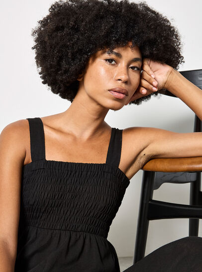 Wide-Leg Jersey Jumpsuit