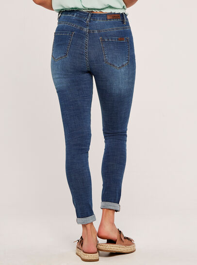 Sienna Mid Rise Skinny Jean