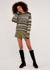 Suede Shorts, Khaki, large