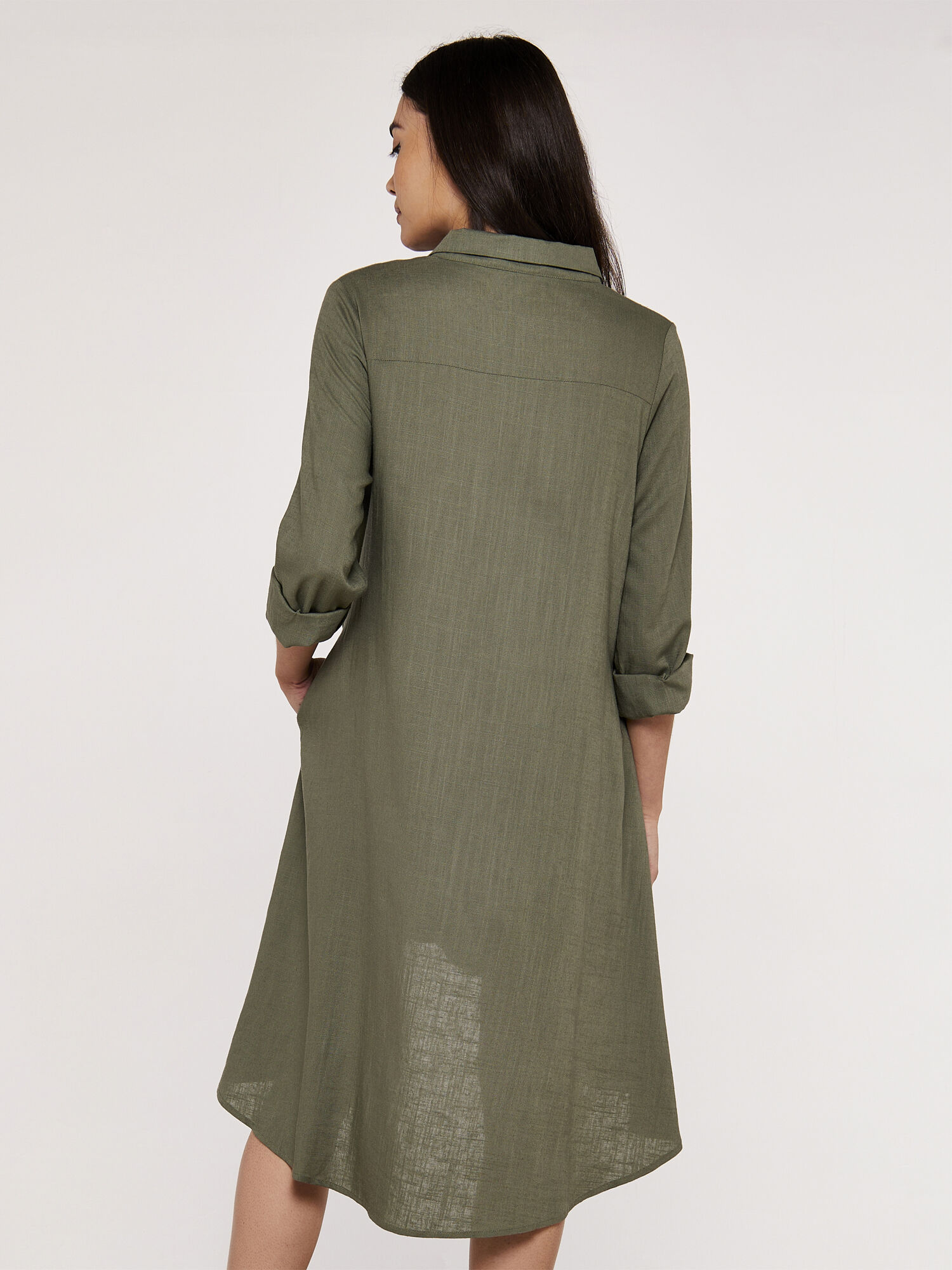 High low dress shirt hot sale